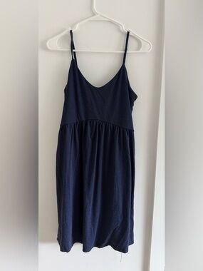 Old Navy Navy Scoop Neck Tank Dress